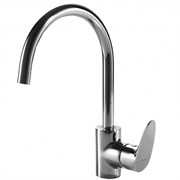 Смеситель для кухни Bravat F74898C-1A с высоким Р-изливом Drop, 177391 T0004377