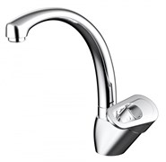 Смеситель для кухни Bravat F7124182CP-RUS с высоким поворотным изливом LOOP, 184898 T0004366