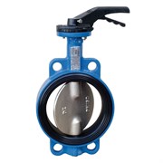 Затвор дисковый межфланц. DN100, PN16, Tecofi VPI TECFLY 4449-02, чугун, с рычагом VPI4449-02EP0100