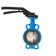 Затвор дисковый межфланц. DN50, PN16, FAF 3500, чугун, с рычагом 3500050