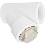 Фильтр сетчатый пайка DN20, PN25, Valfex STANDARD, полипропилен 10141020