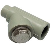 Фильтр сетчатый пайка-труба DN32, PN25, Valfex STANDARD, полипропилен, серый 10142032Г