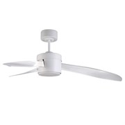 Вентилятор с подсветкой Leds-C4 TRAMUNTANA WHITE (30-7643-14-F9) M112675