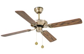 Вентилятор без подсветки Faro Yakarta Old Gold (33711) M58848