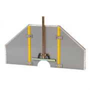 Поворотный защитный кожух для резки заподлицо, кроме Lean и 6-8HF, 800 мм 209-031392