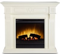 Пристенный электрокамин Dimplex Beethoven (Слоновая кость с патиной) с очагом Gannon DF2010-EU M51372