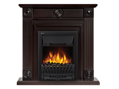 Пристенный электрокамин Electrolux EFP/P-1020LS с порталом Firelight Frame Classic шпон венге M133021