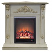 Угловой электрокамин Real-Flame Anita Corner WT с очагом Eugene M51550