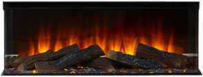 Линейный электрокамин British Fires New Forest 870 with Signature logs M234613