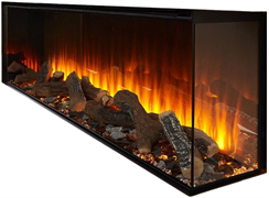 Линейный электрокамин British Fires New Forest 1600 with Signature logs M234615
