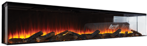 Линейный электрокамин British Fires New Forest 2400 with Signature logs M234617
