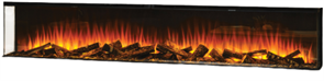 Линейный электрокамин British Fires New Forest 2400 with Deluxe Real logs M234609