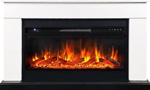 Линейный электрокамин Royal Flame BERGEN белый c очагом Vision 42 LED M235956
