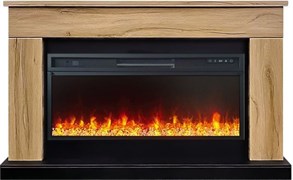 Линейный электрокамин Royal Flame BERGEN дуб галифакс c очагом Vision 42 LED M235958