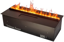 Встраиваемый очаг в модуль Schones Feuer 3D FireLine 600 + синий цвет M234336