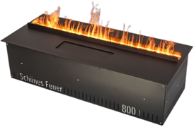 Встраиваемый очаг в модуль Schones Feuer 3D FireLine 800 + синий цвет M234337