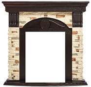 Классический портал для камина Firelight Torre Classic Сланец натуральный/Венге M51423