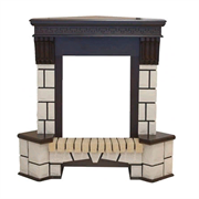 Угловой классический портал Real-Flame Stone Corner new STD/EUG AO (DN) M31536