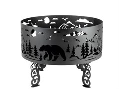 Уличный камин Fire bowls Лесная (60х60х3) M193678