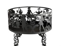 Уличный камин Fire bowls Пираты (60х60х3) M193652
