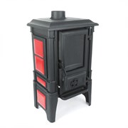 Дровяная печь GUCHA ARINA 1210 ЭМАЛЬ DARK RED M223889