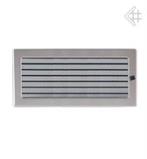 Вентиляционная решетка для камина Kratki 17х37 Стальная с жалюзи 37SZX M111174