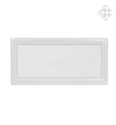 Вентиляционная решетка для камина Kratki 17х37 Оскар белая 37OB M111452