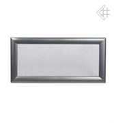 Вентиляционная решетка для камина Kratki 17х37 Оскар графитовая 37OG M111449