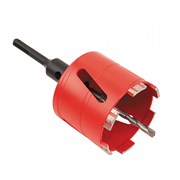 Алмазная коронка-подрозетник Diam Master Line 68 HEX, M16-SDS-plus (сухое сверление, бетон) 167-057449