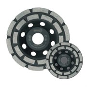 Двухрядная чашка GEMDA 115x22.23мм (гранит/бетон  сухой/мокр) 207-204425