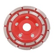 Алмазная чашка GermaFlex двойной сегмент ф100х22 для камня, бетона 207-082844