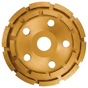 Чашка алмазная MATRIX 125 мм, Двухрядная 207-121250