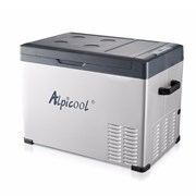 Китайский автохолодильник компрессорный Alpicool C40 (40 л.) 12-24-220В черный M82616