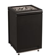 Электрическая печь SENTIOTEC Concept R Black, 9.0 кВт M184140