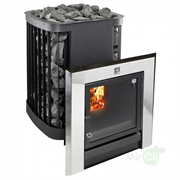 Дровяная печь Kastor SAGA 22 T (сквозь стену, для объема 12-22 м3) M181057
