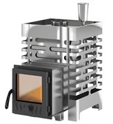 Дровяная печь ASTON 12 INOX стекло M210253