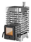 Дровяная печь ASTON 16 INOX стекло M210255