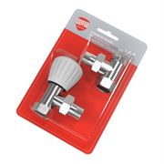 Набор ручной регулировки Royal Thermo угловой 3/4” (никель) M215415