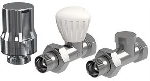 Набор термостатический Royal Thermo прямой DE LUXE (хром) 1/2 M105192