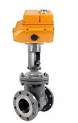 Задвижка клиновая 30с941нж DN GVWR3434M-2W-F-ОСТ Ду100 Ру16 фланцевая GAIR, корпус - углеродистая сталь WCB, уплотнение - металл, с ОСТ-фланцем и круглым штоком, управление - электропривод DN MT-N-010ZО1-220-У1 220 В D040-08410