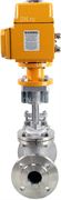 Задвижка клиновая 30нж964нж DN GVWR2434M-2W-F Ду250 Ру25 фланцевая, корпус - нержавеющая сталь 12Х18Н9ТЛ, уплотнение - металл, c ОСТ-фланцеми круглым штоком с электроприводом DN MT-N-030Z-O1-220VAC-У1 220В D040-08199