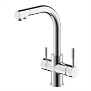 Смеситель для кухни Bravat F729261CP-RUS с высокий подключение к фильтру с питьевой водой Palace, 196219 T0004372