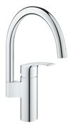 Смеситель для кухни GROHE Eurosmart, C-образный высокий излив, 33202003 T0048166