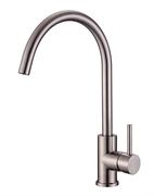 Смеситель для кухни BelBagno нержавеющая сталь, исполнение сатин, BB-LAM03-IN T0060047