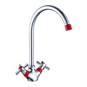 Смеситель для кухни DECOROOM DR51028-Red T0045971
