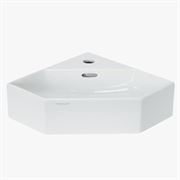 Раковина на тумбу SANITA LUXE Line угловая, LIN35SLWB01 T0041531