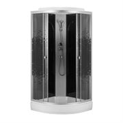 Душевая кабина Loranto с рисунком  мозайка  800x800x2150 поддон 13 см, CS-800-13ТМ/М T0062223