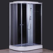 Душевая кабина COMFORTY 301R, серое стекло,задн.,черн.,стекл.панель,1200*800*2150, 00004150311 T0006711