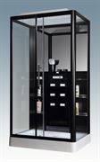 Душевая кабина LORANTO CS 127-3A R 90*120*215 см черная (правая) аналог CS-008, 00035779 T0019107
