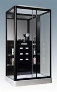 Душевая кабина LORANTO CS 127-3A L 90*120*215 см черная (левая) аналог CS-008, 00035775 T0019106